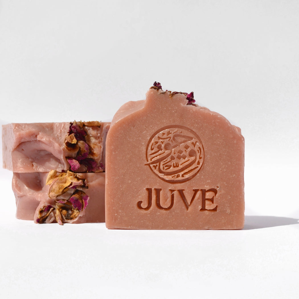 Rose natural soap