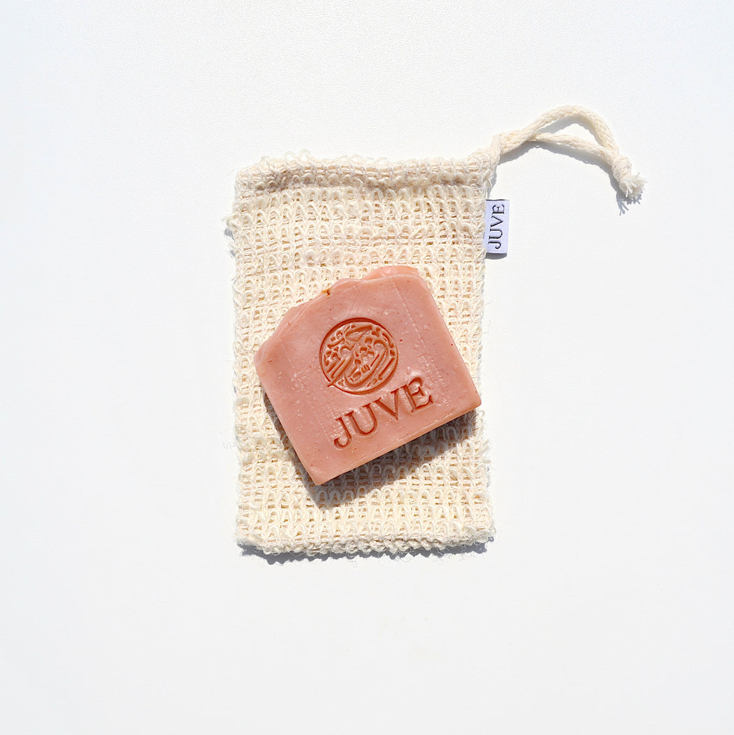 natural soap bag